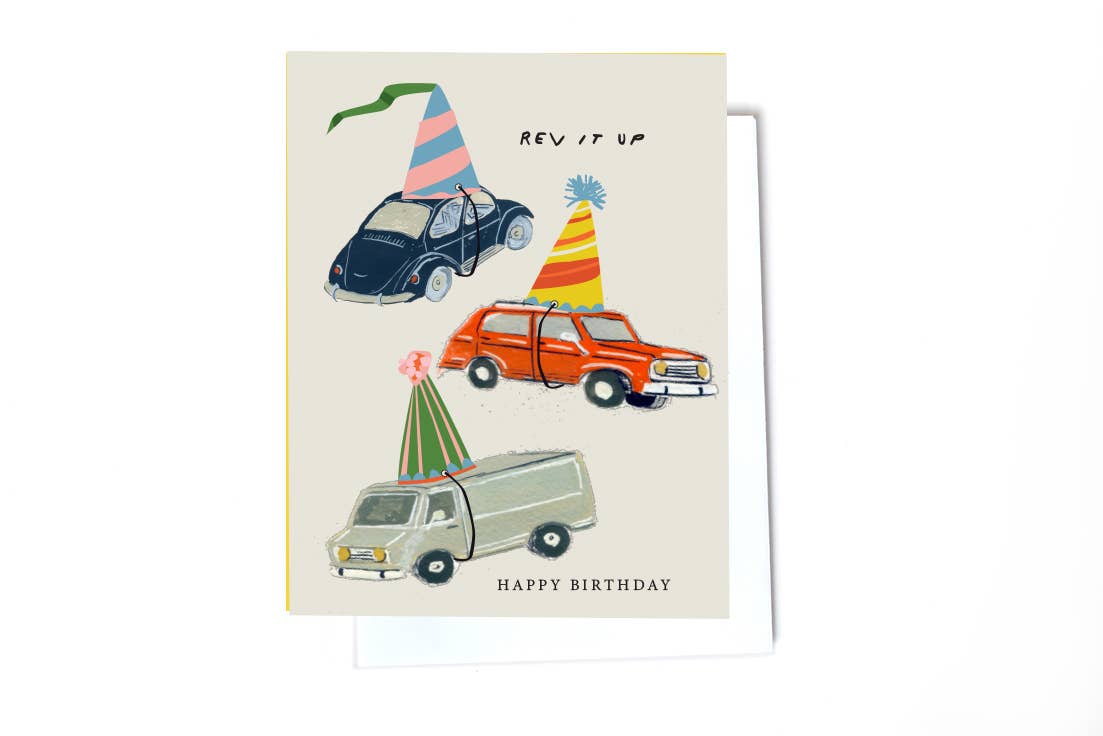 Rev It Up Birthday card