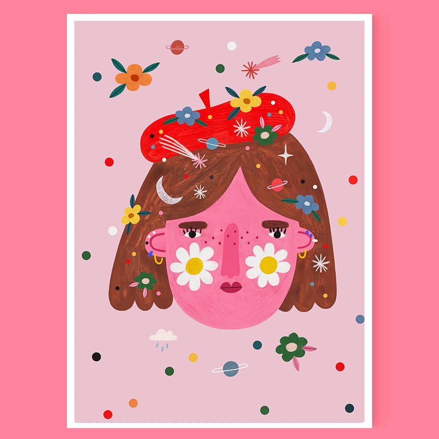 Cosmic Girl print