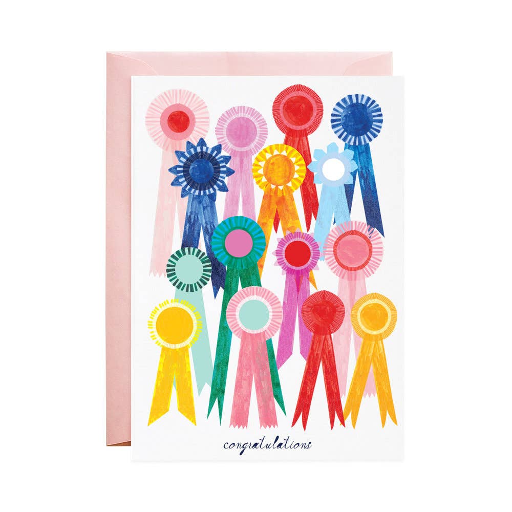 Congratulations Ribbons Card