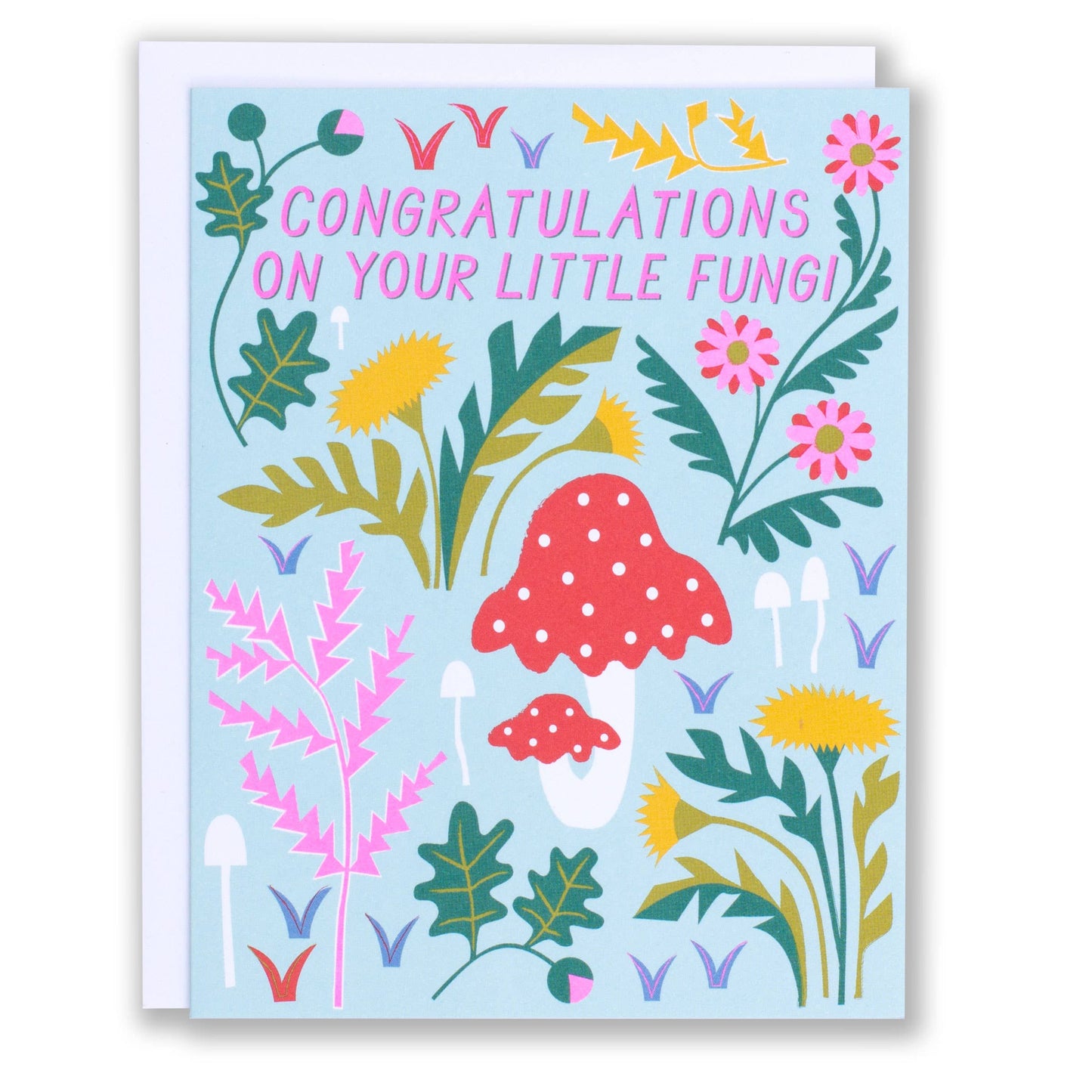 Congratulations Little Baby Fungi card