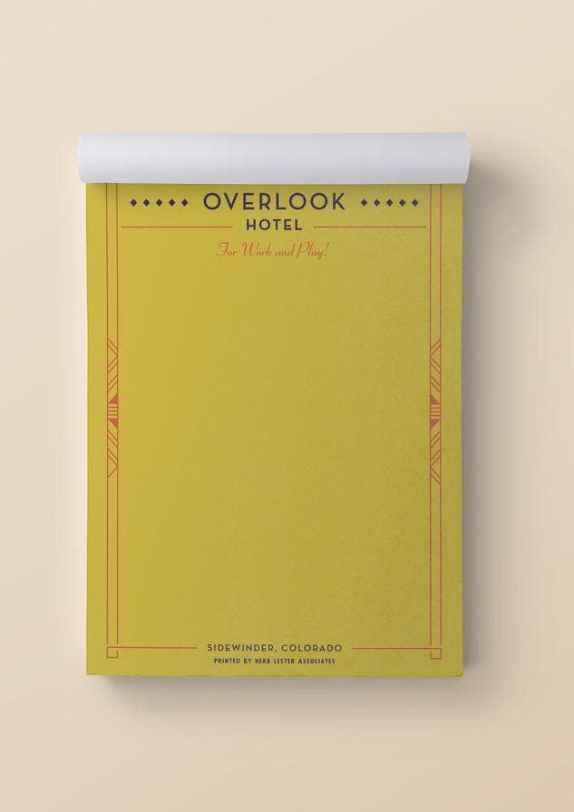 The Overlook Hotel Notepad