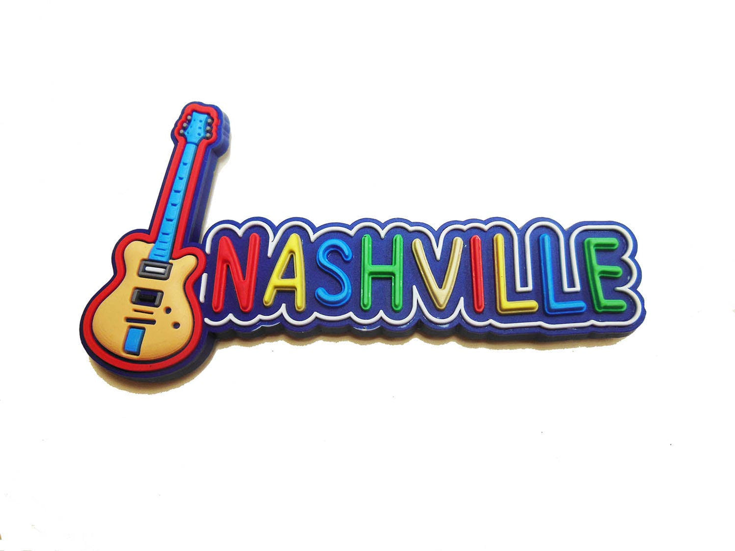 Nashville Multicolor and Guitar Magnet