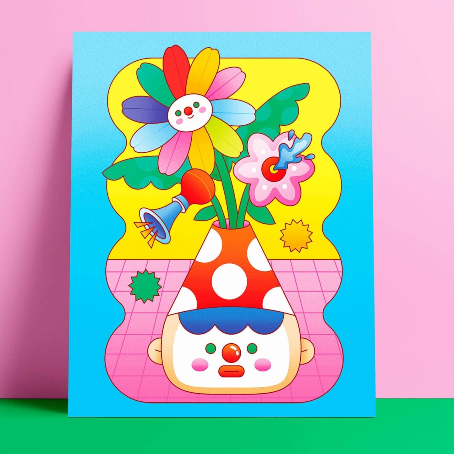 Clown Boyfriend print