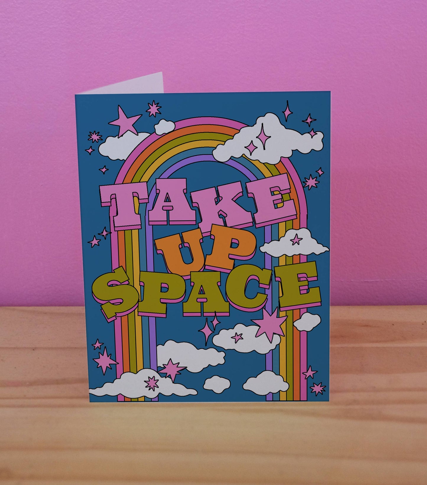 Take Up Space Card