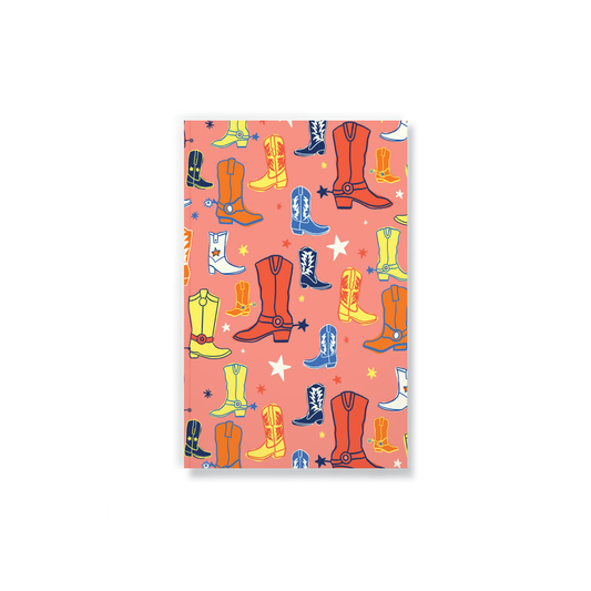 Colorful Boots Layflat Notebook