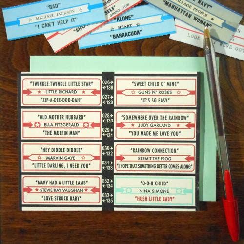 Baby Jukebox card