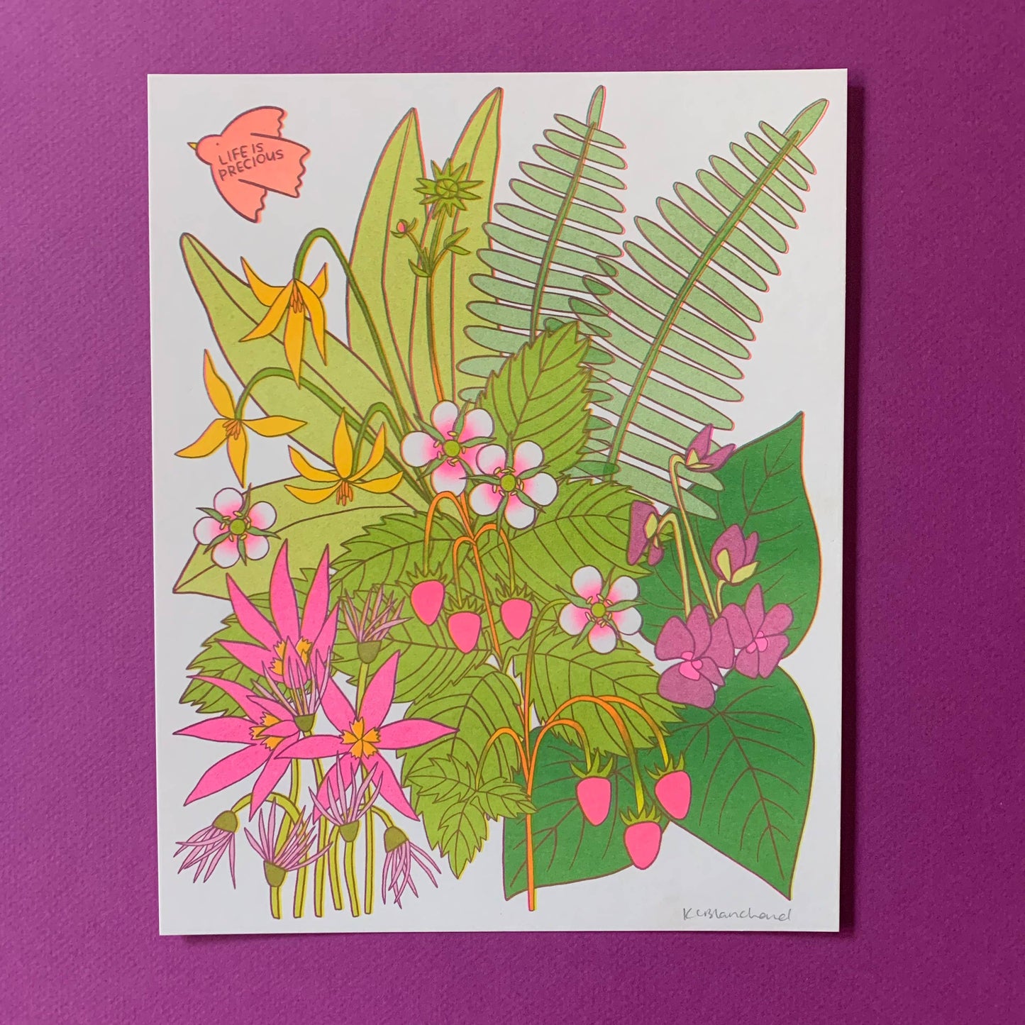 Spring Prairie 8x10"