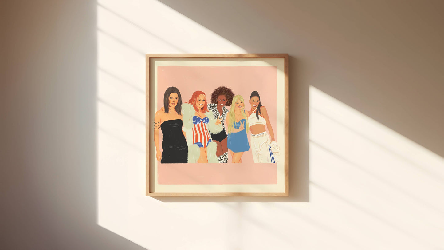 Spice Girls print