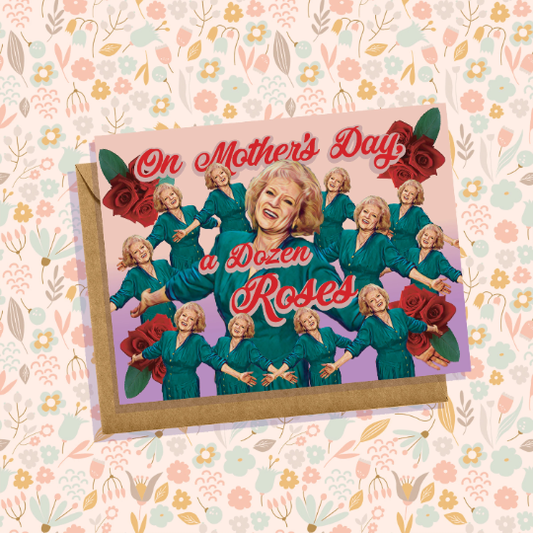 A Dozen Roses Mother's Day card