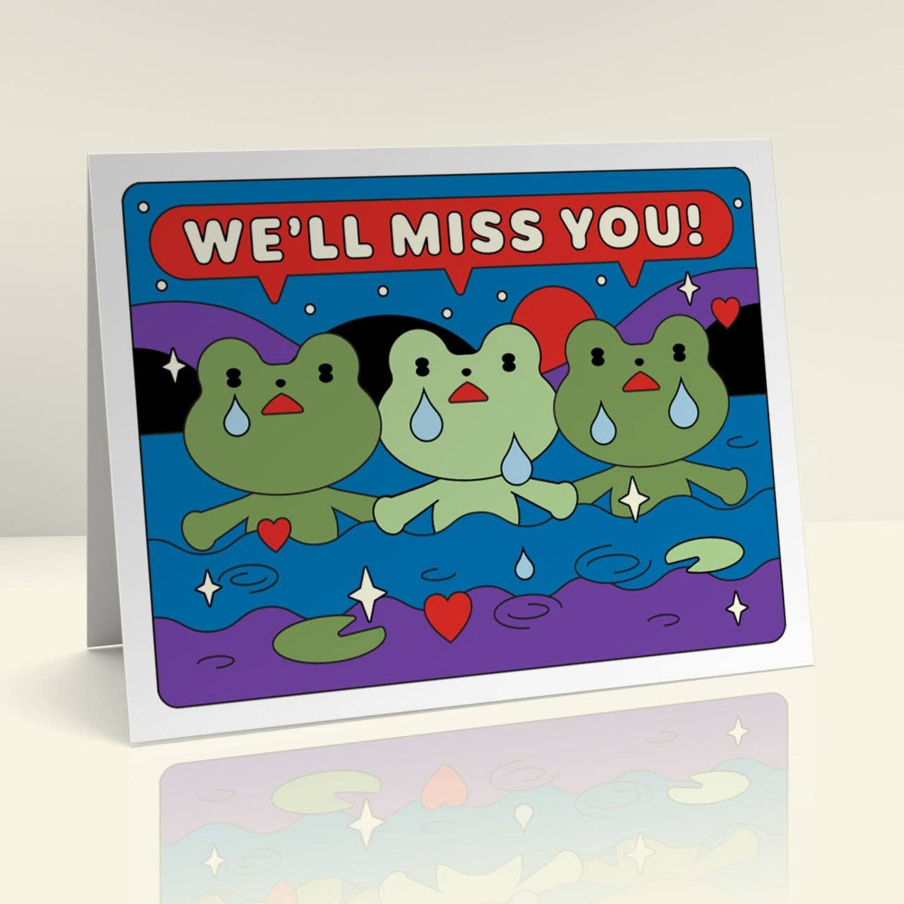 We'll Miss You Card