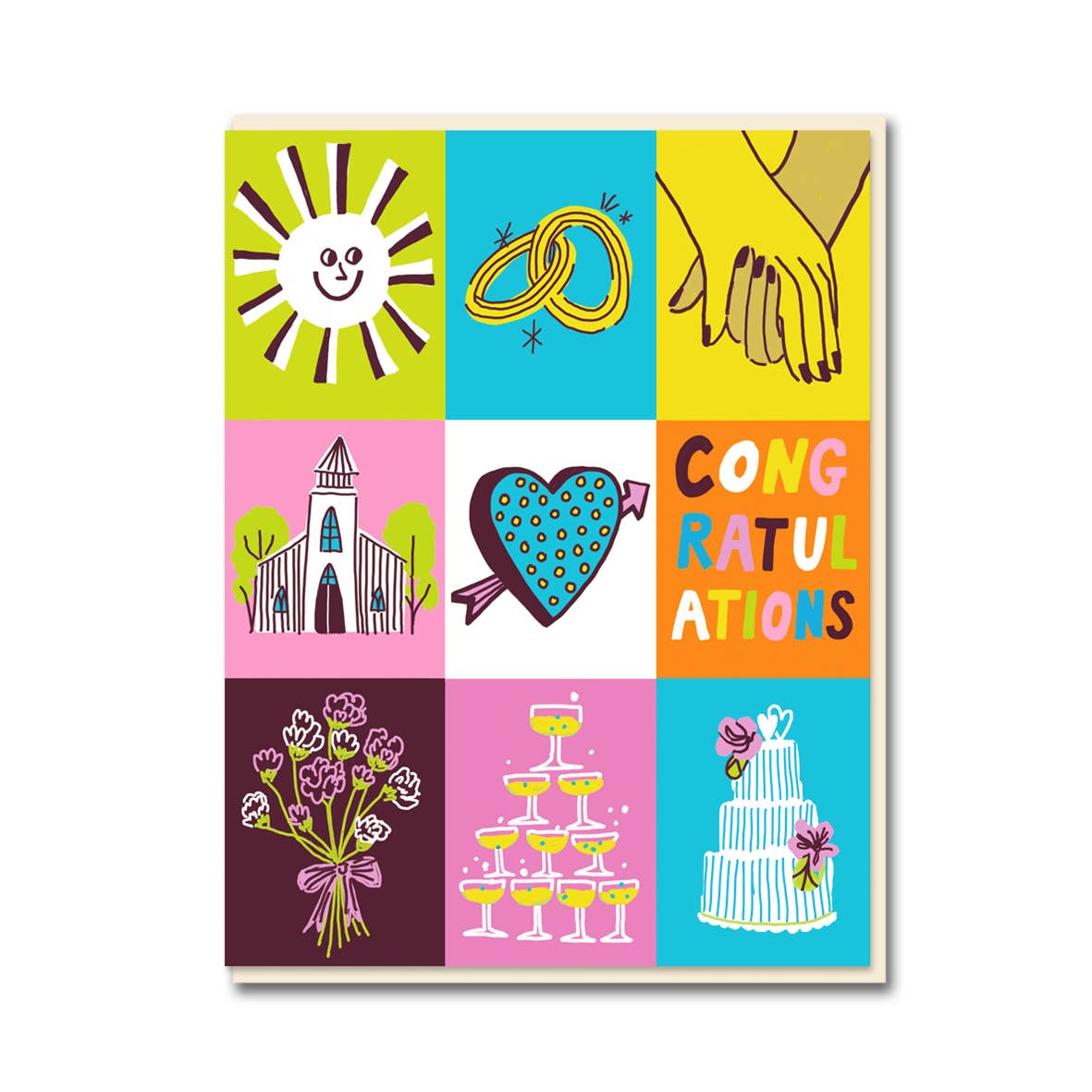 Congratulations Wedding card