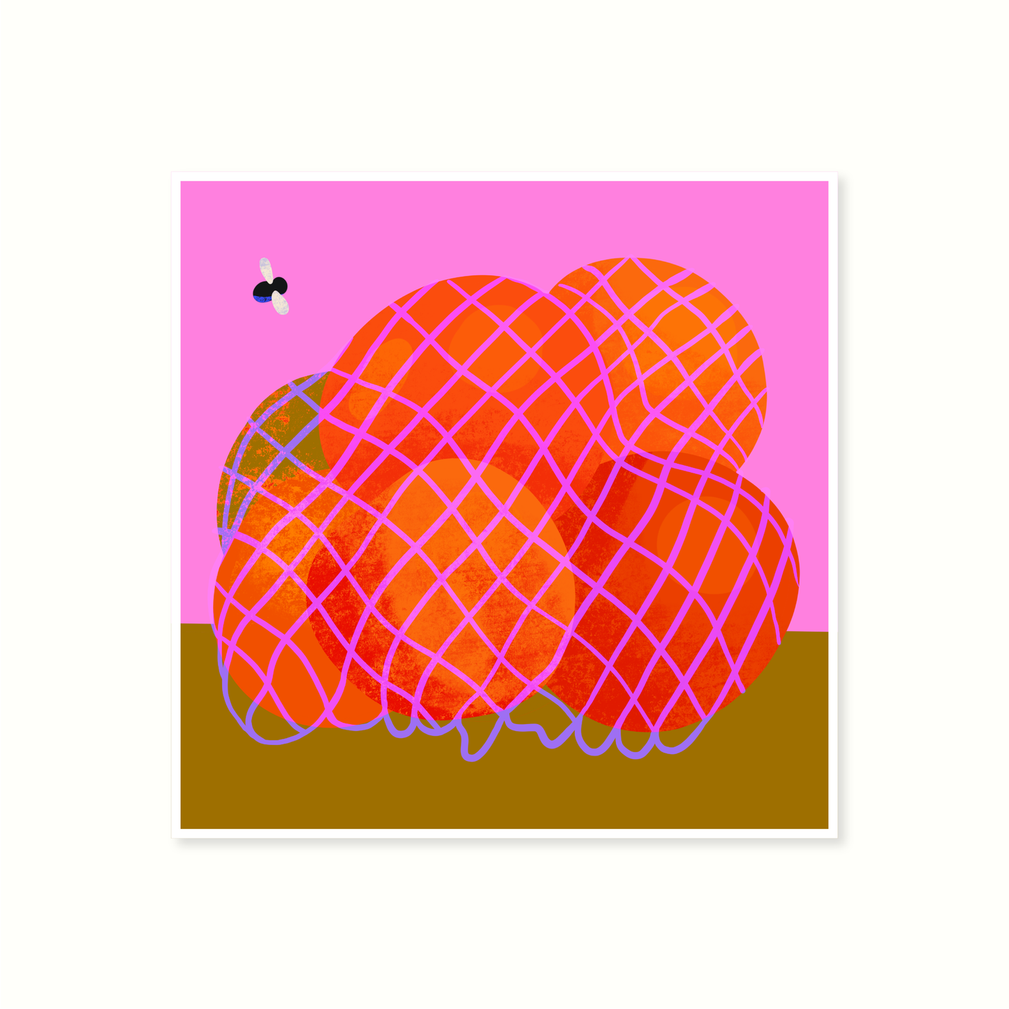 Bag of Oranges 9.8x9.8"