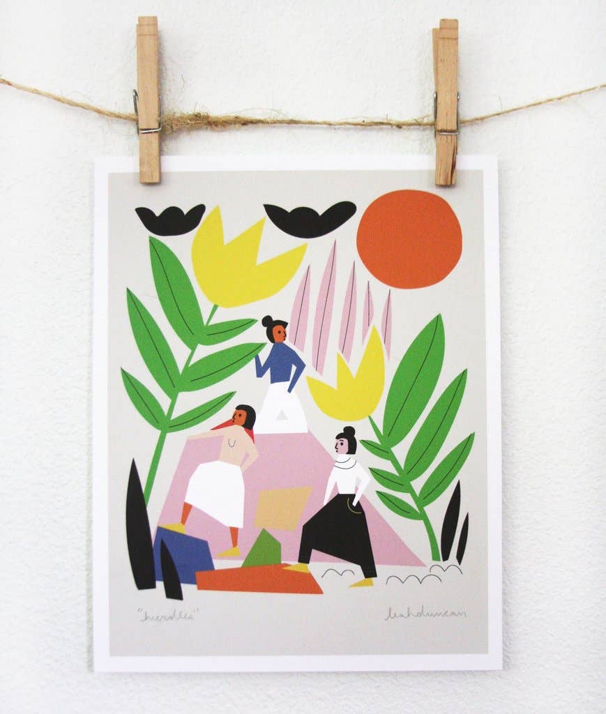 Hurdles Print