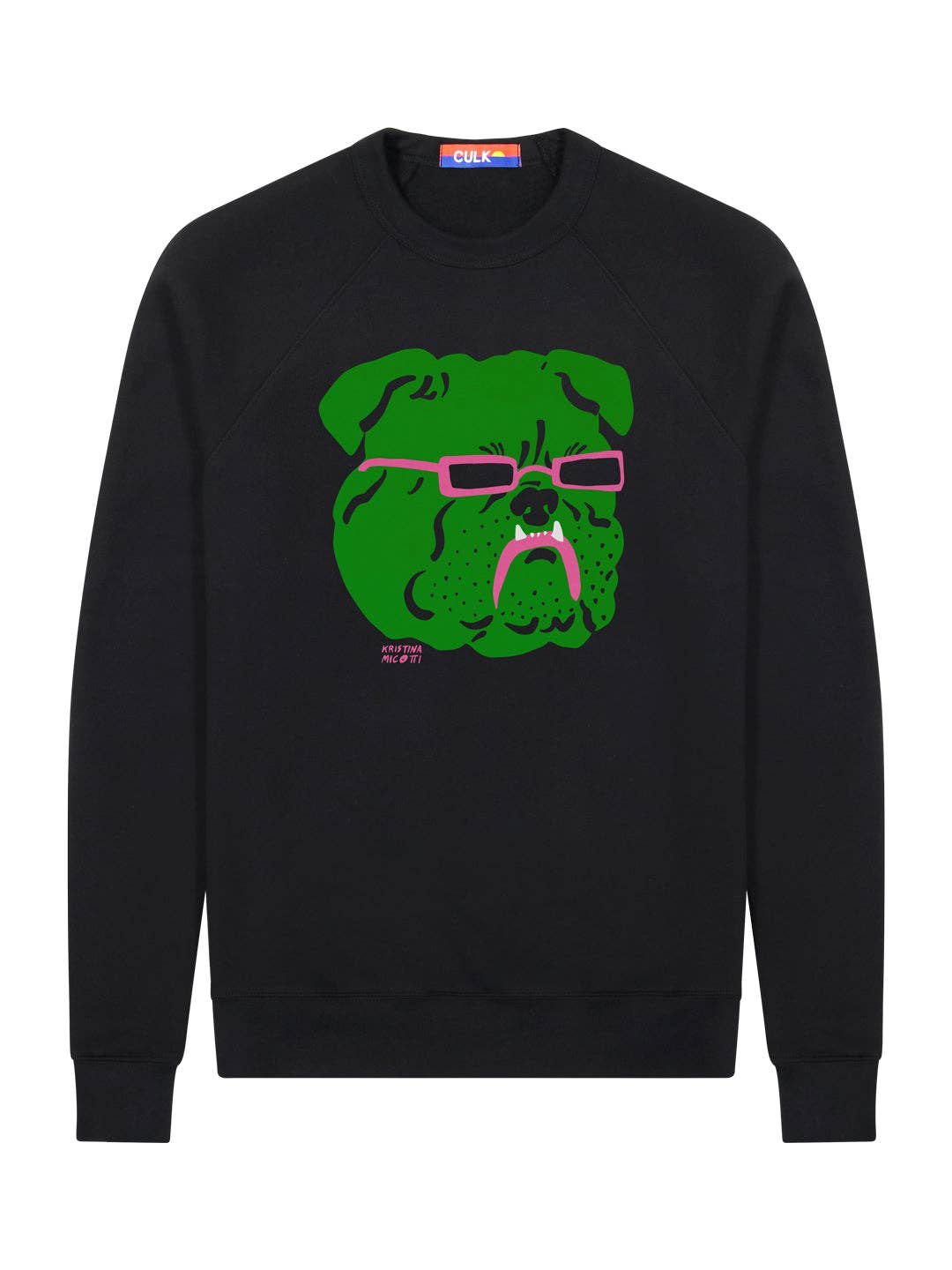 Green Bulldog Sweatshirt