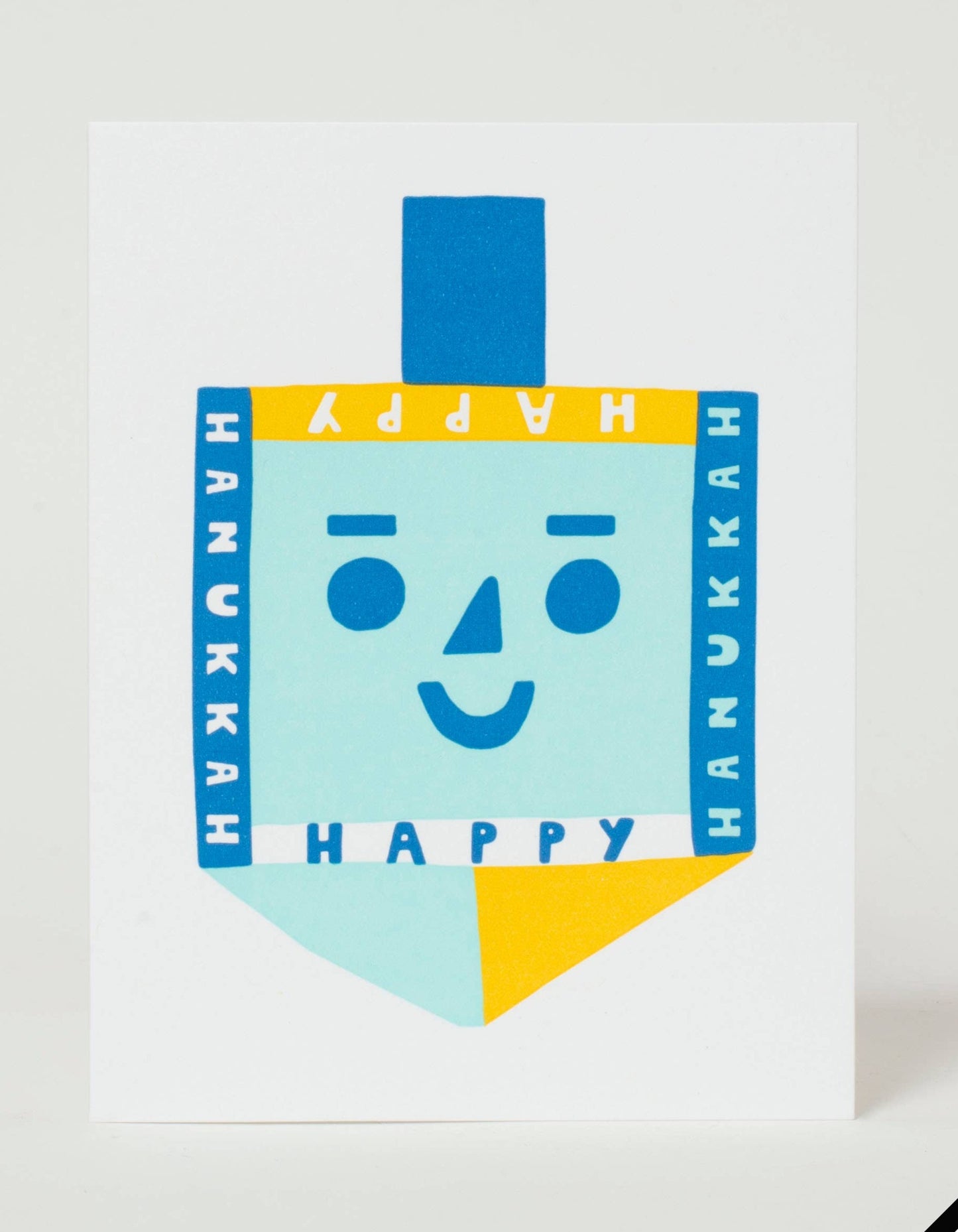 Hanukkah Dreidel Card