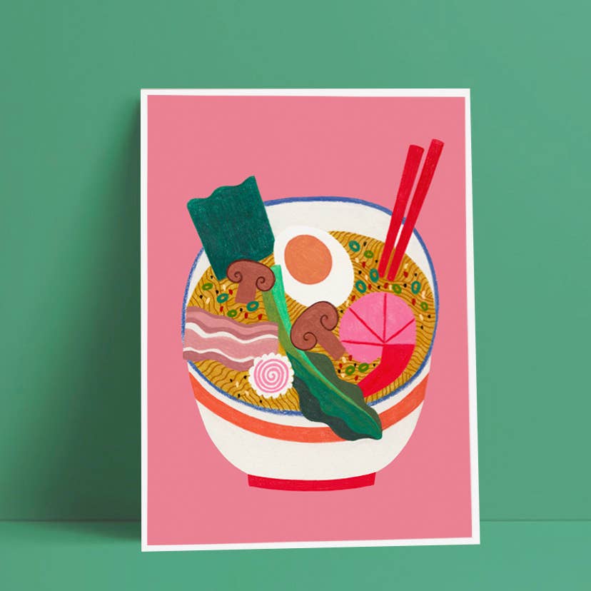 Ramen A4 Print