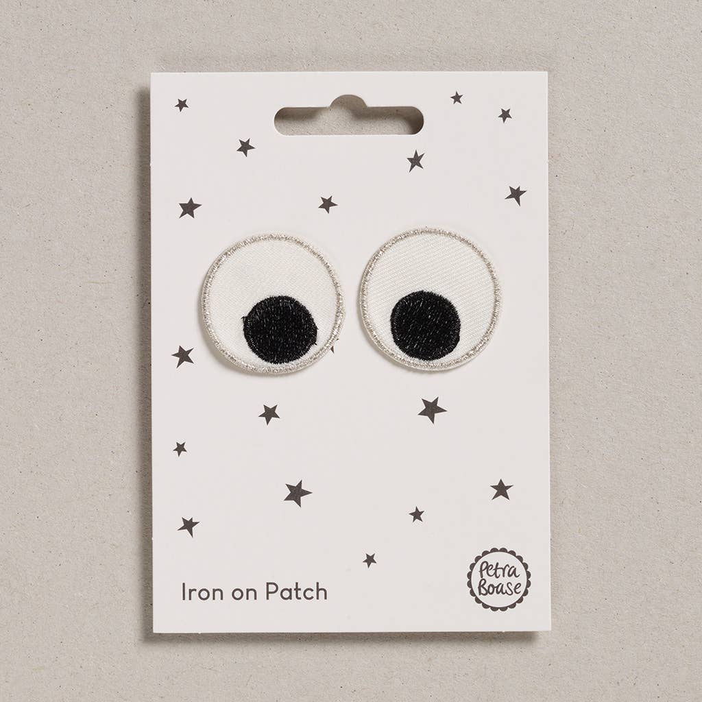 Googly Eyes Iron on Patch