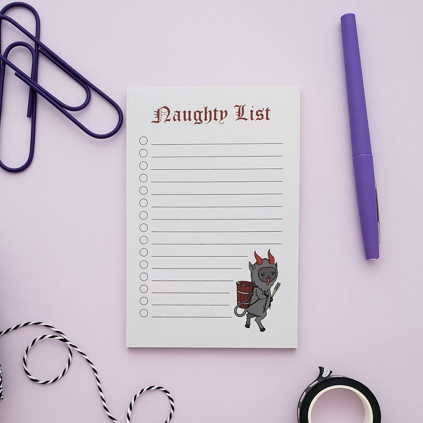 Krampus Notepad