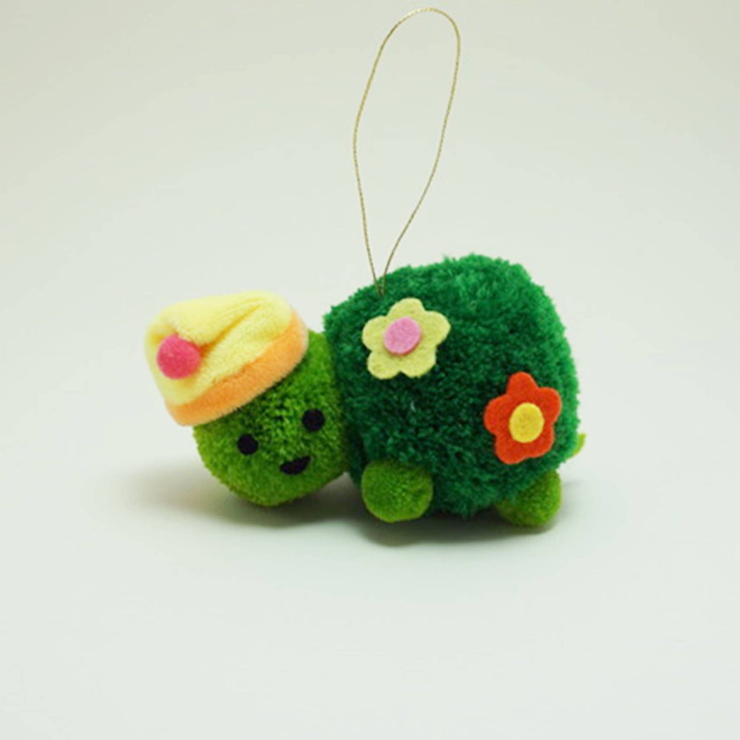 Sleepy Turtle Pom Pom Ornament