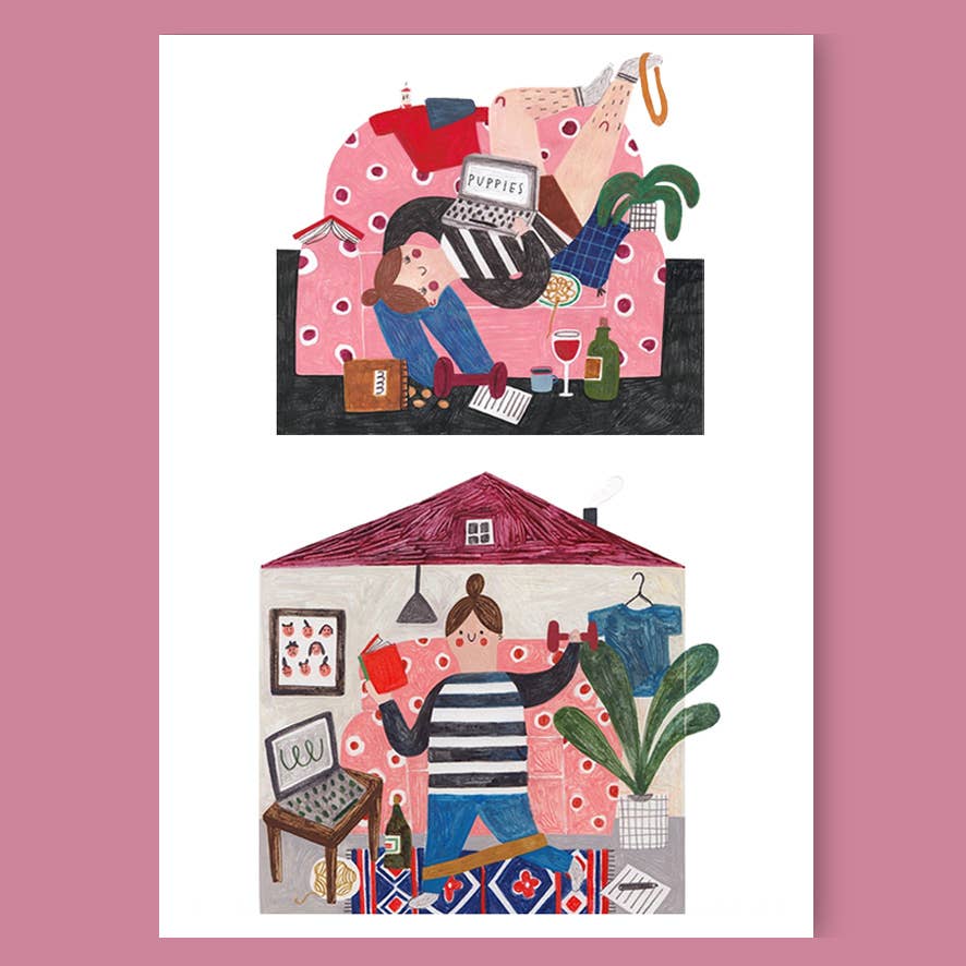 Stay Home print