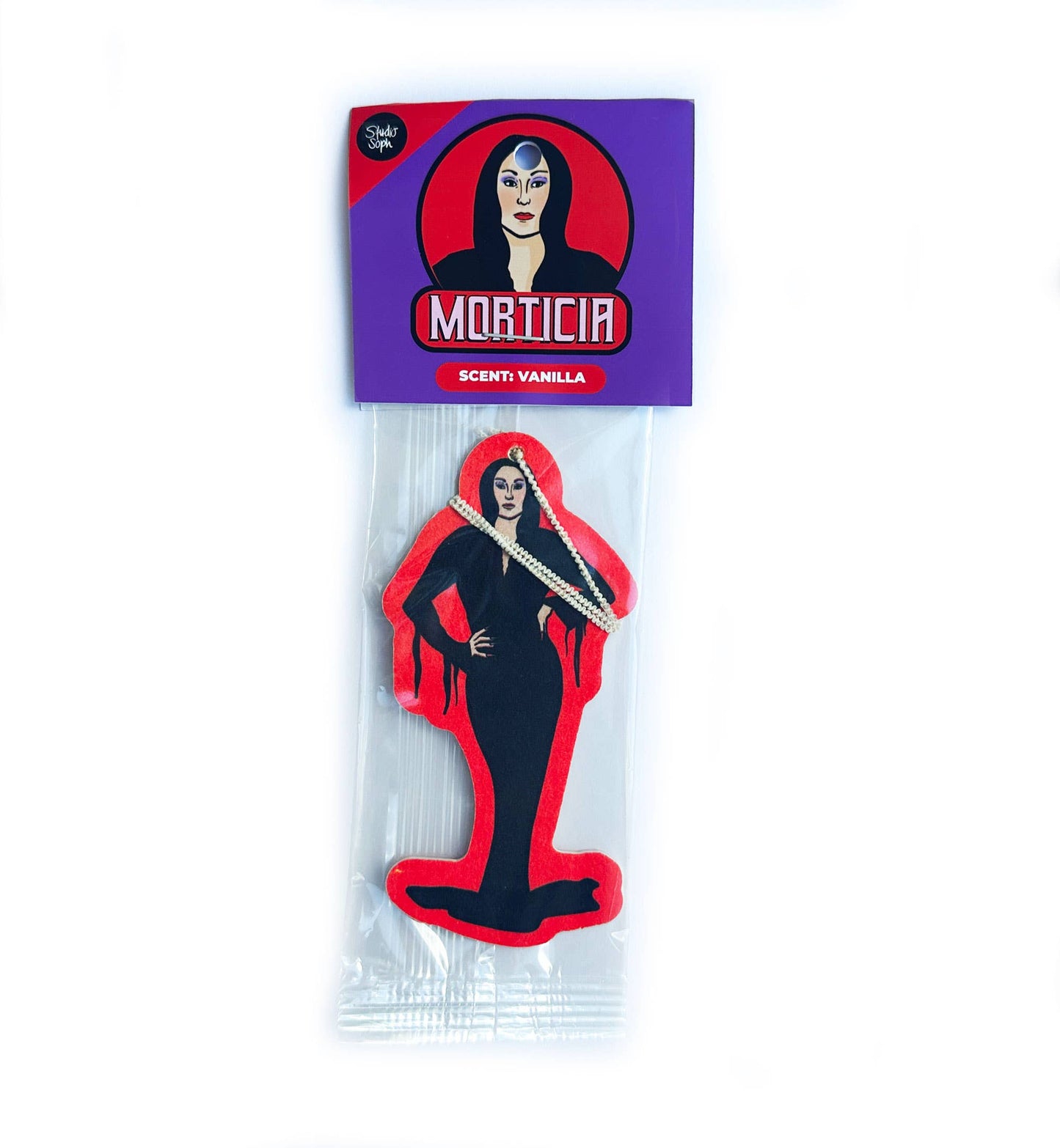 Morticia Addams Air Freshener