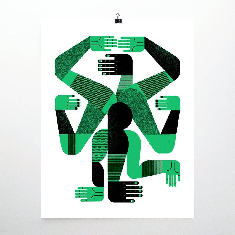 Arms 18x24"