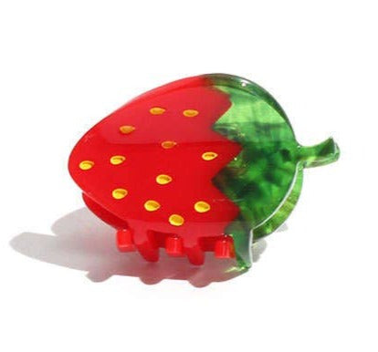 Strawberry Mini Hair Claw
