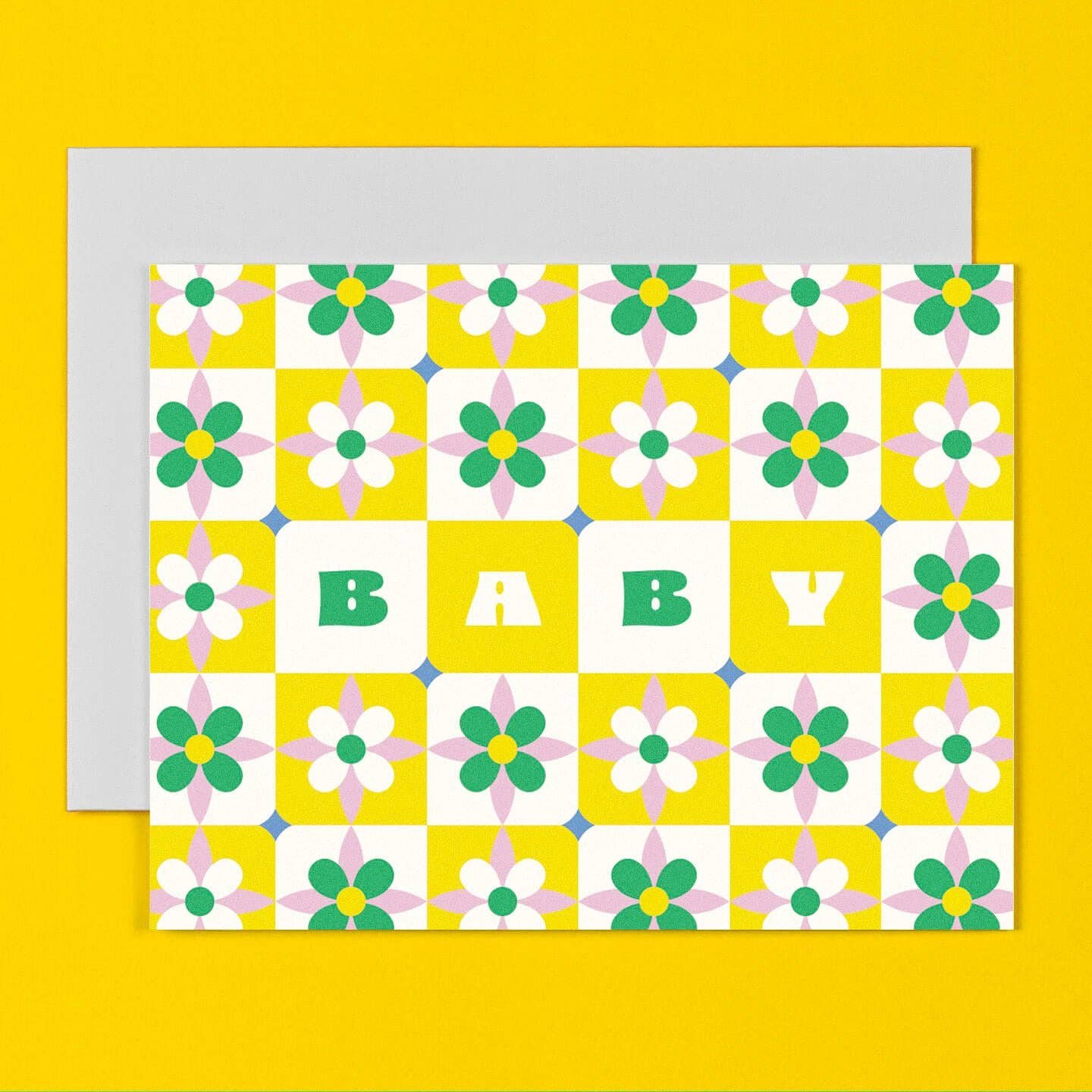 Baby Tiles Baby Card