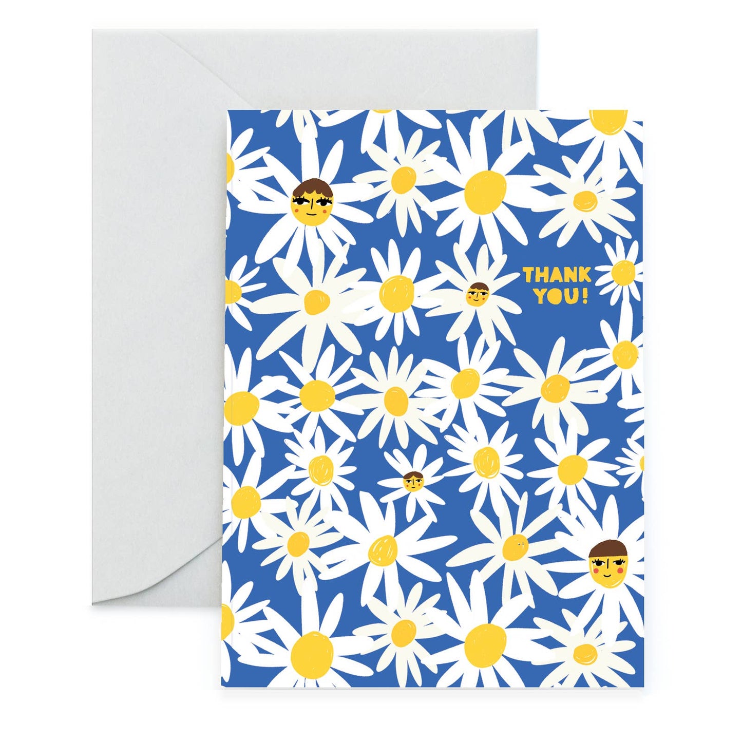 Daisy Girls Thank You card