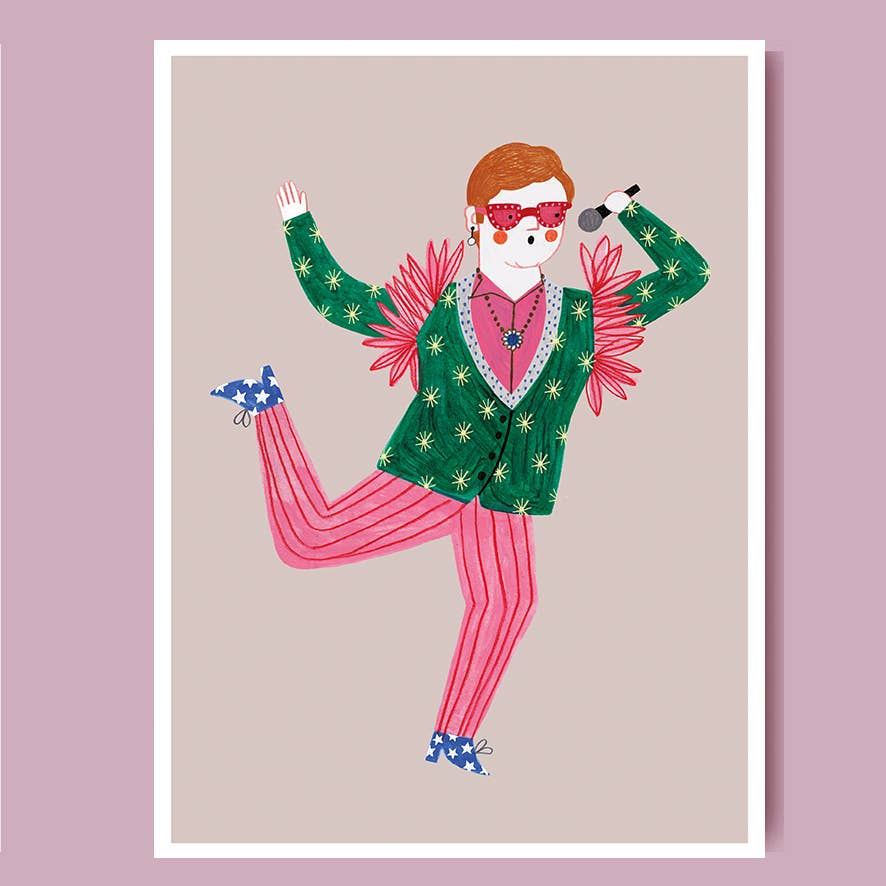 Elton A4 Print