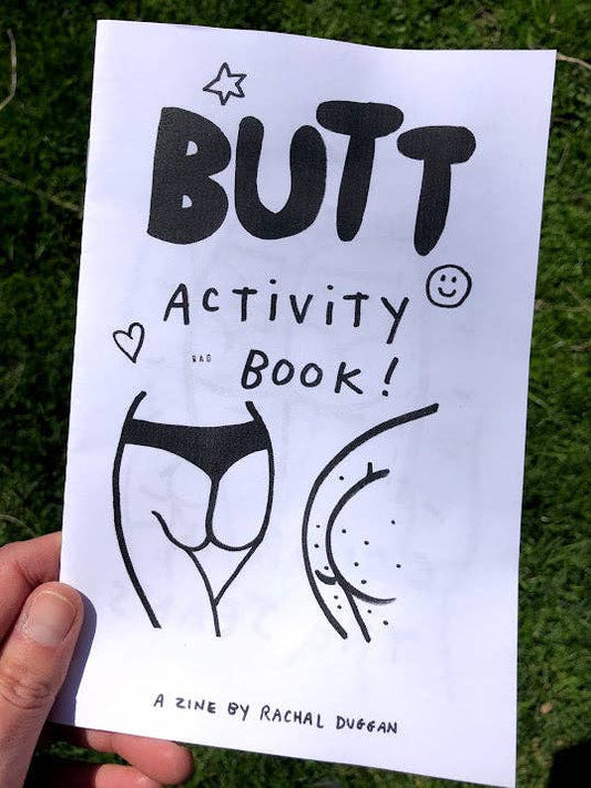 Butt Activity Book! Zine