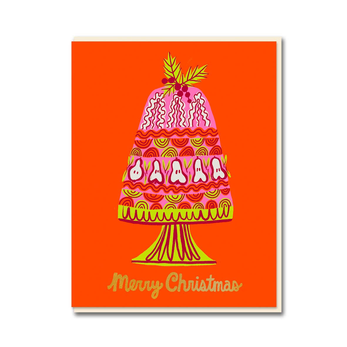 Christmas Cake card