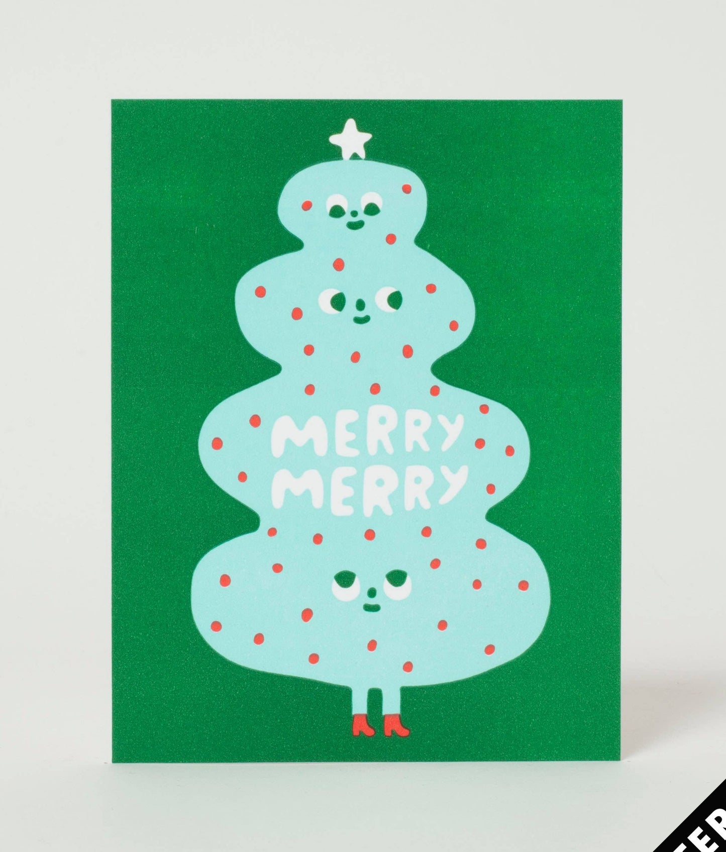 Merry Merry Christmas Tree Card