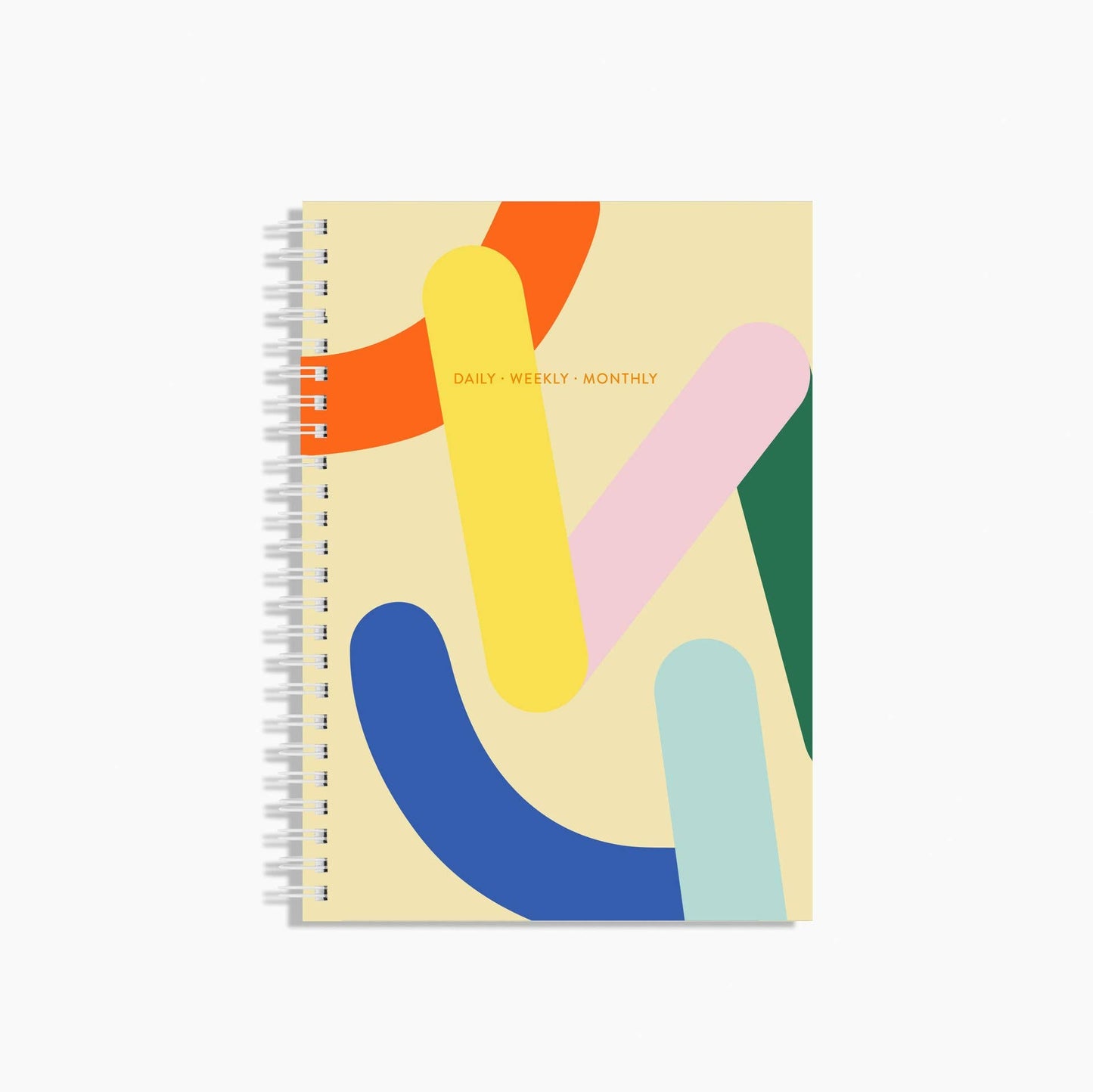 Daily Weekly Monthly Small Planner in Tubes