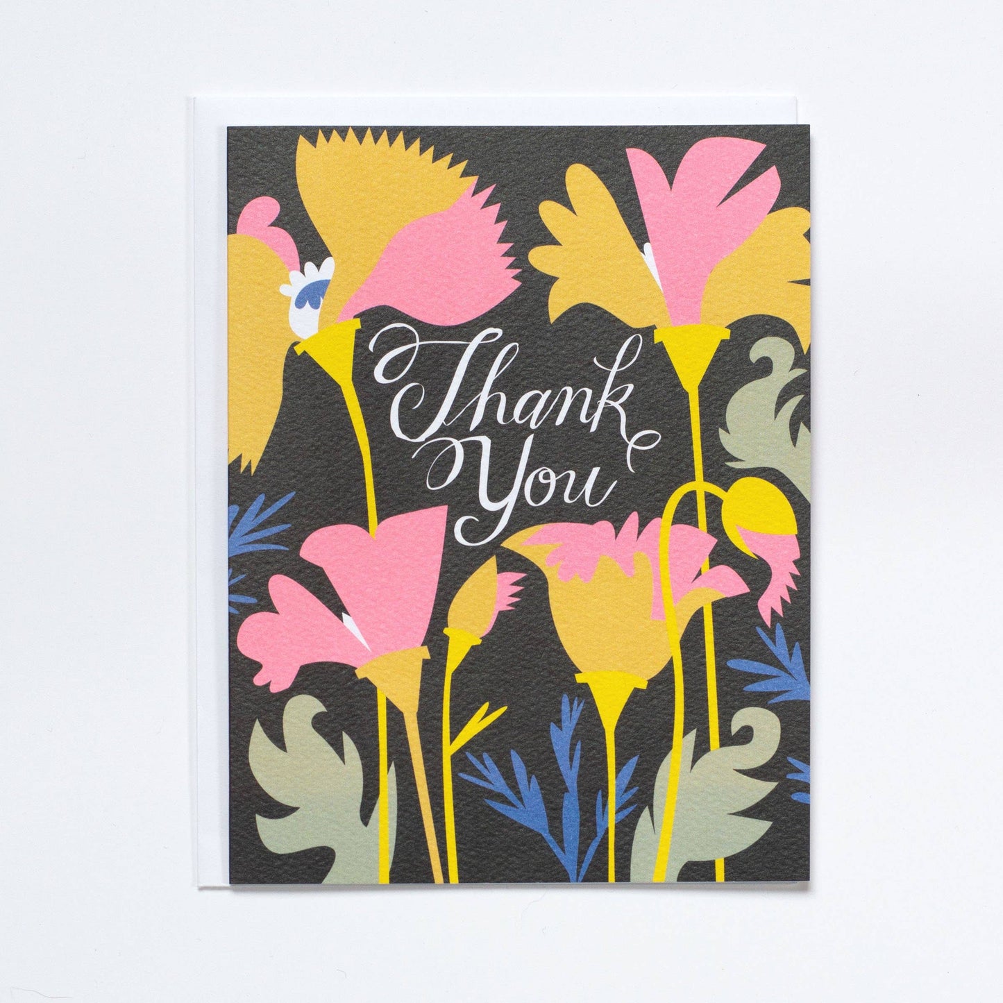 Poppies Thank You card
