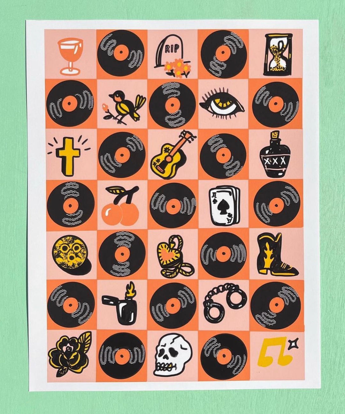 Songs and Symbols 11x14"