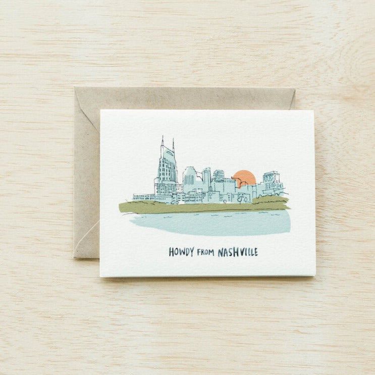 Howdy from Nashville card