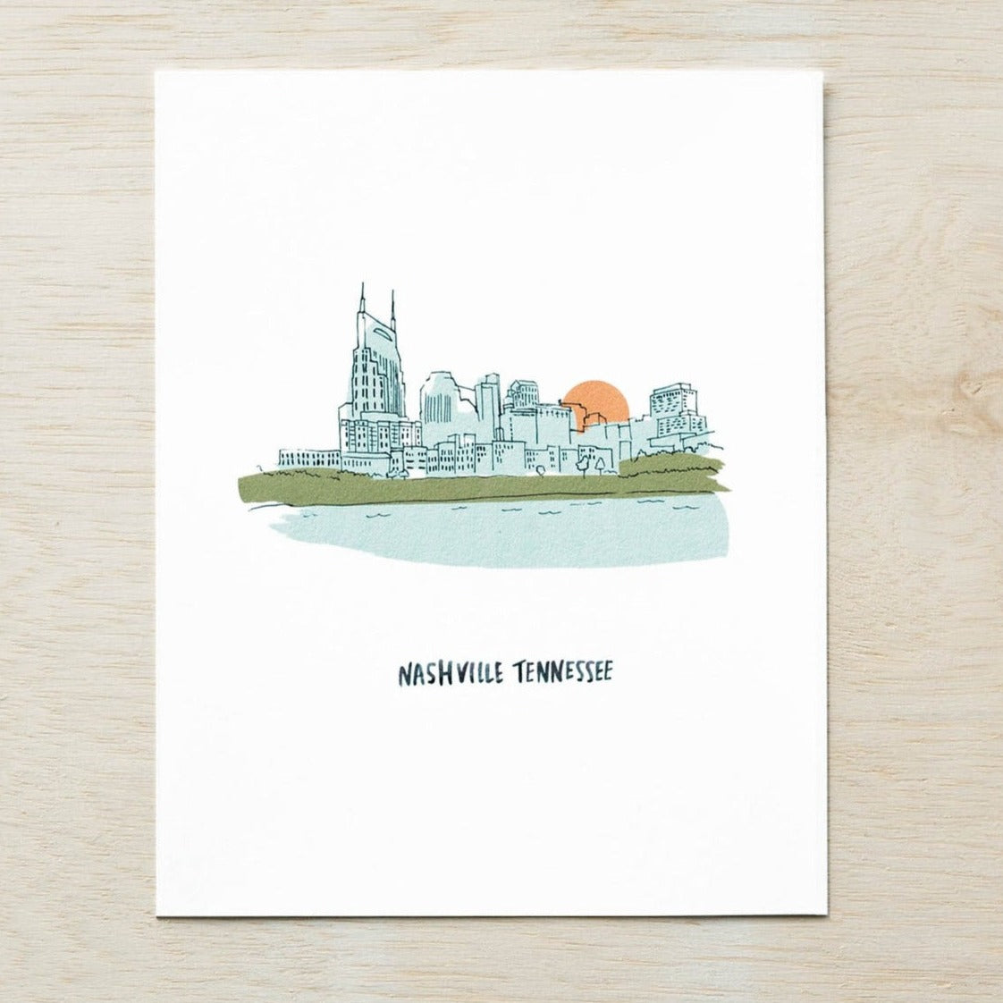 Nashville Skyline print