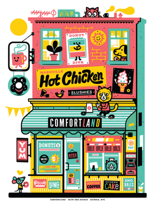 Comfortland print