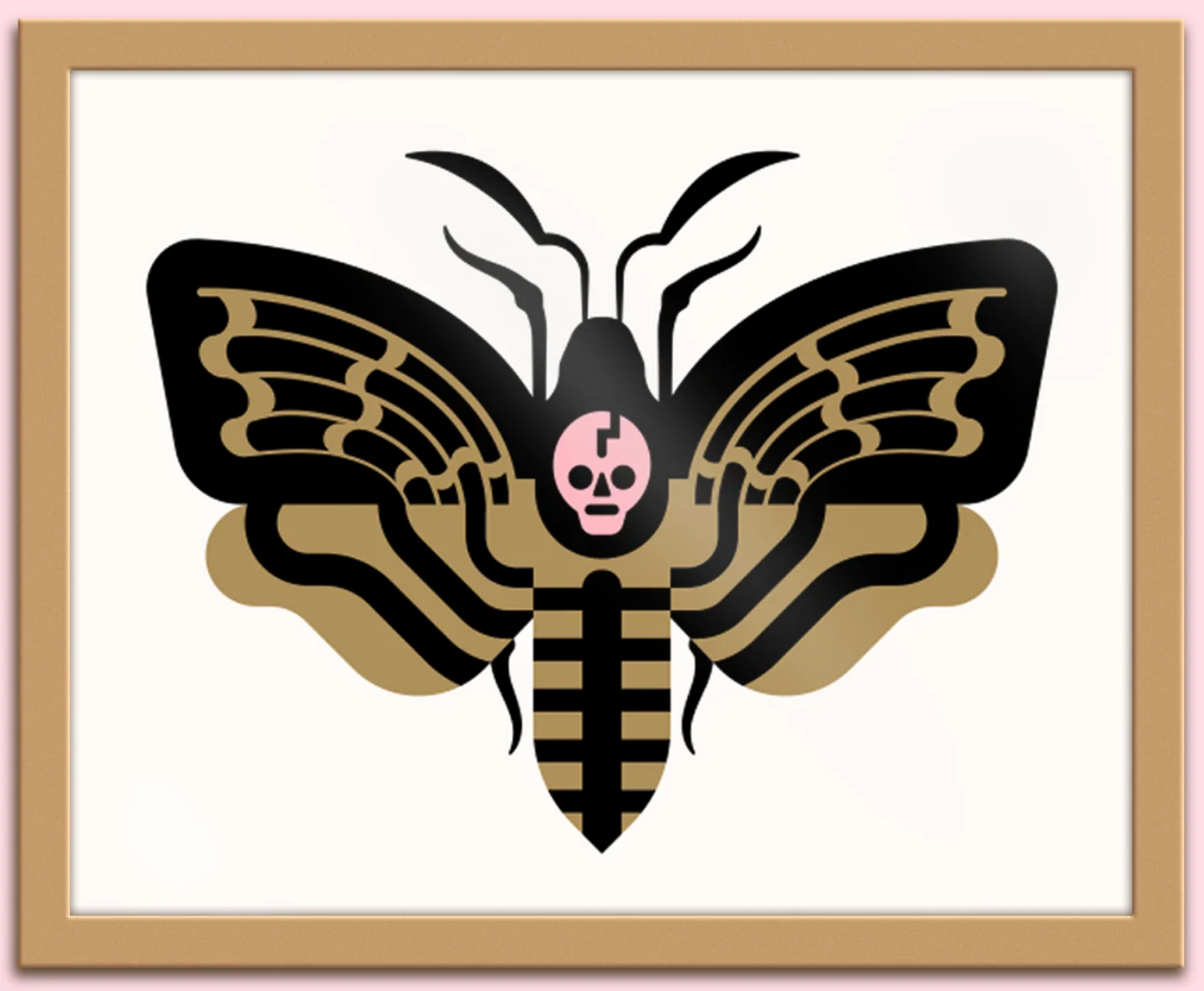 Death Head Moth 8x10"