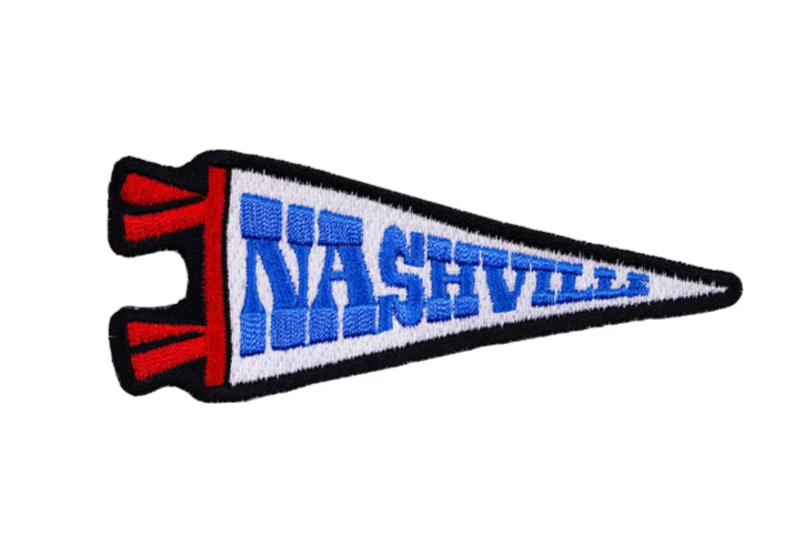 Nashville Pennant Patch