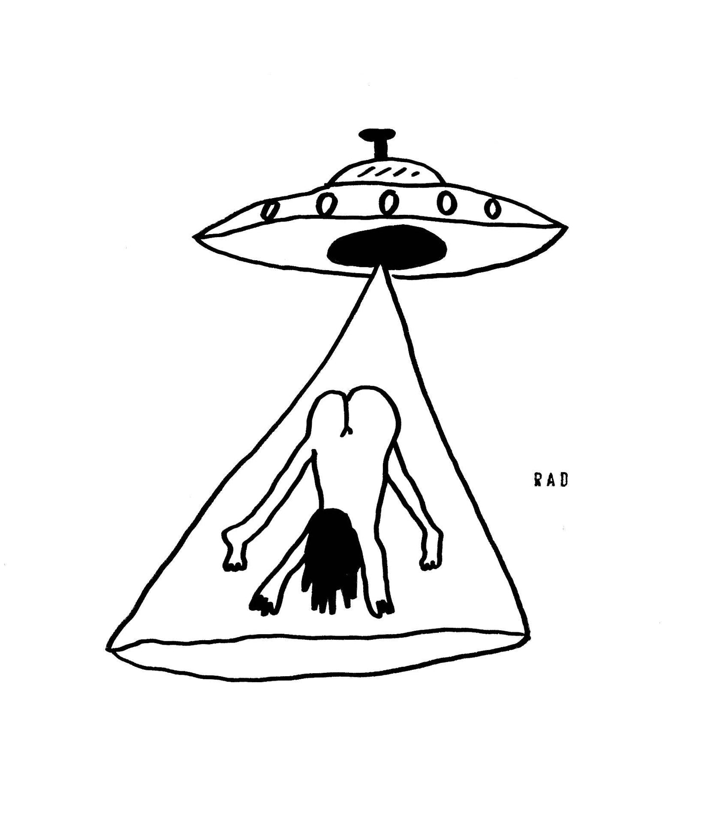 Alien Abduction print