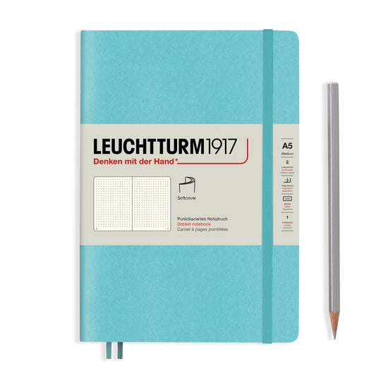 Leuchtturm Medium Softcover Notebook: Dotted Pages