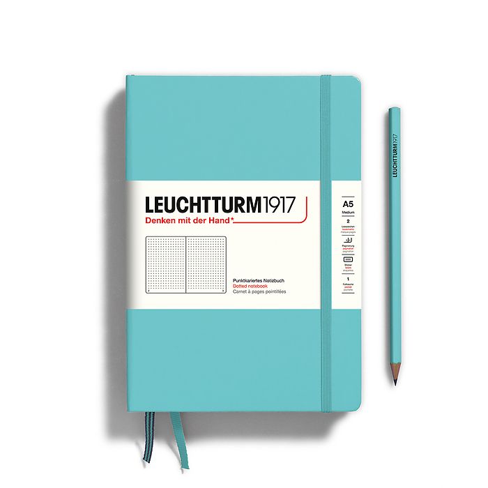 Leuchtturm Medium Notebook: Hardcover, Dotted Pages