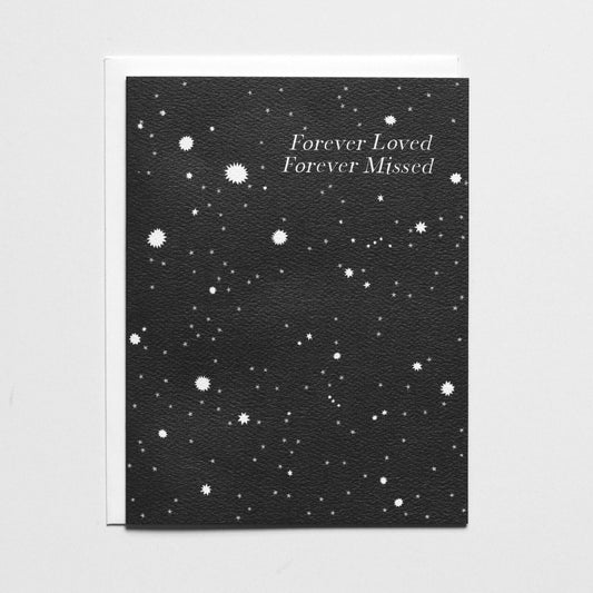 Forever Loved, Forever Missed card