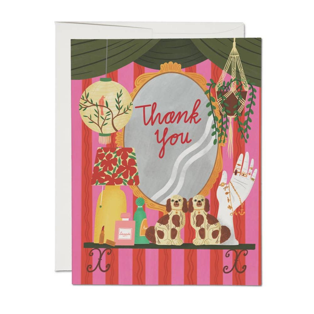 Thank You Mirror card