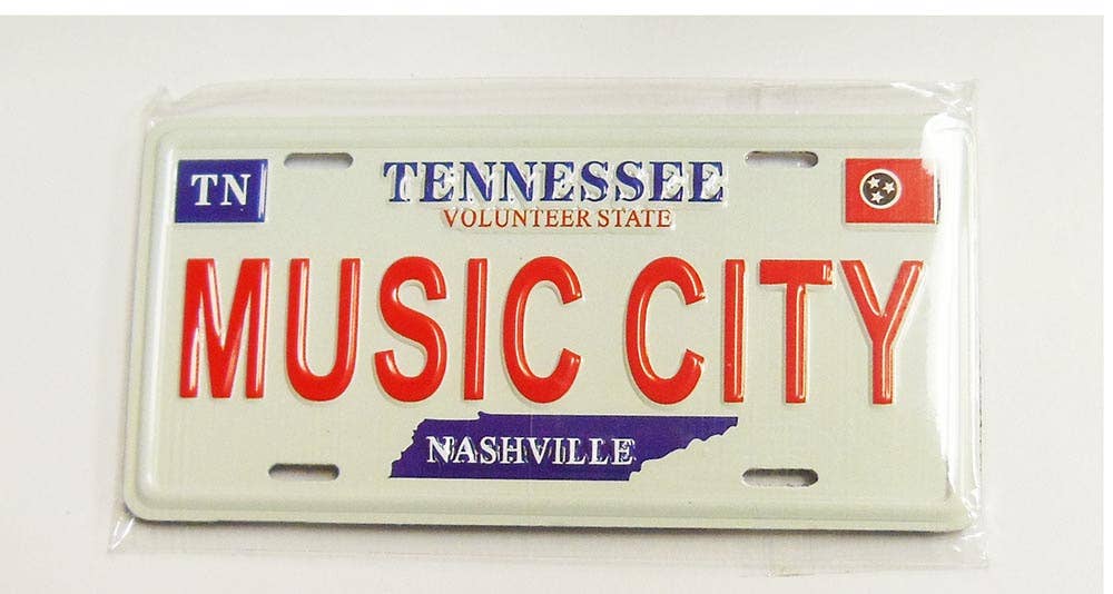 Nashville License Plate Magnet
