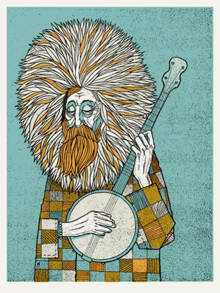 Banjo Man print