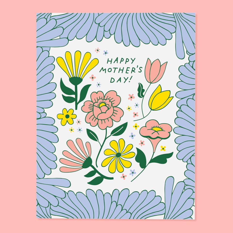 Mother's Day Flowers card