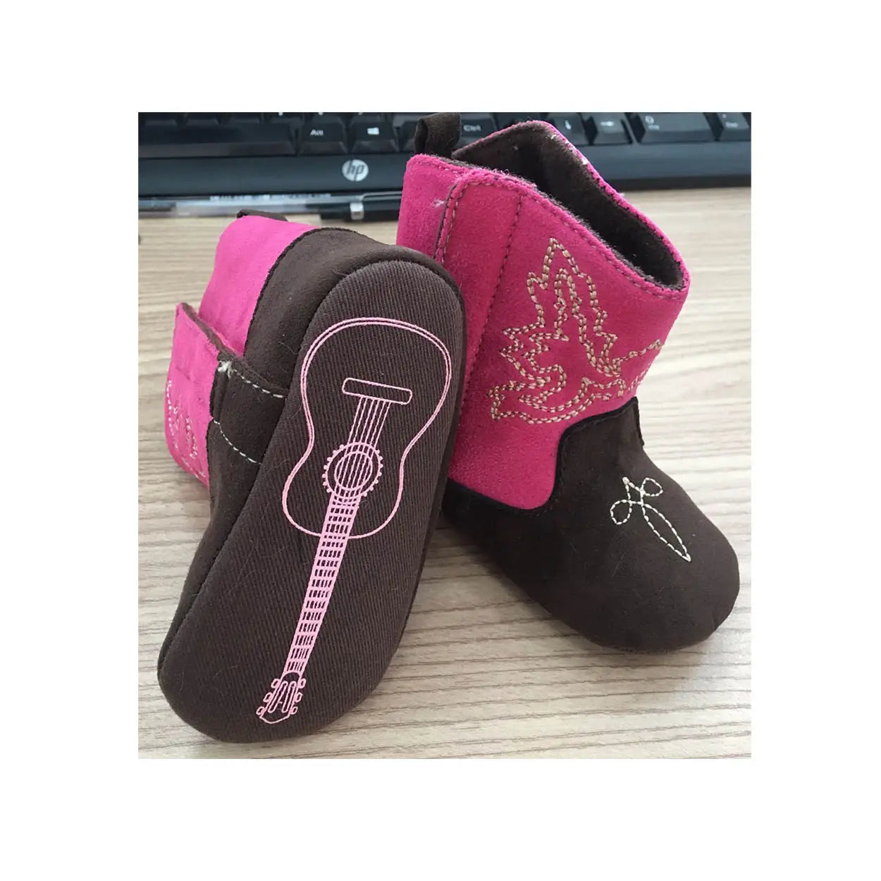 Pink Baby Cowboy Boots